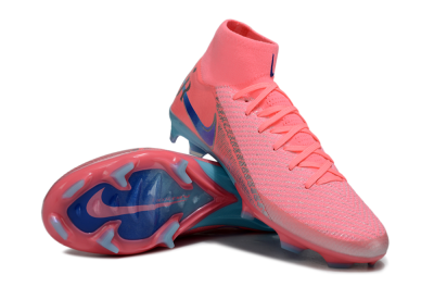 Nike Air Zoom Mercurial Superfly 10 Elite FG Football Boots - Pink/Silver/Blue