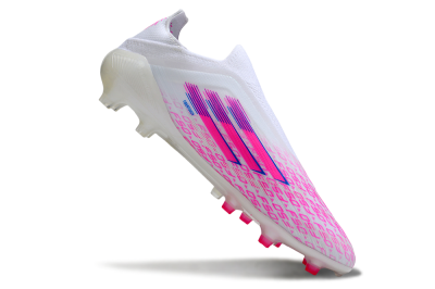 Adidas F50 Pro FG Football Boots - White/Pink/Blue