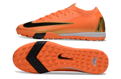 Nike Air Zoom Mercurial Vapor 16 Elite TF Football Shoes - Red/Black/Gold