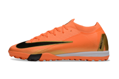 Nike Air Zoom Mercurial Vapor 16 Elite TF Football Shoes - Red/Black/Gold