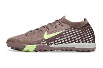 Nike Air Zoom Mercurial Vapor 16 Elite TF Football Shoes - Brown/Yellow/Silver