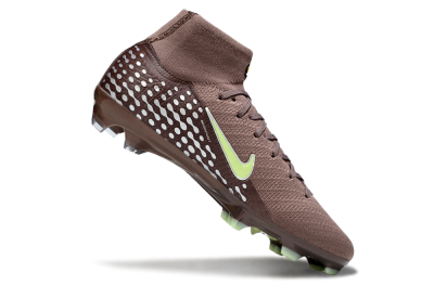 Nike Air Zoom Mercurial Superfly 10 Elite FG Football Boots - Brown/Yellow/Silver
