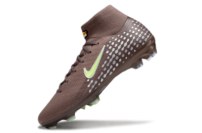 Nike Air Zoom Mercurial Superfly 10 Elite FG Football Boots - Brown/Yellow/Silver