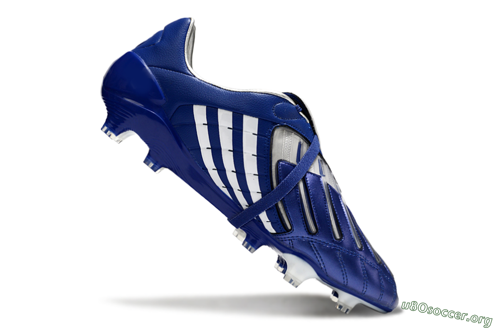 Adidas Predator Accelerator FG Football Boots - Blue/White 4