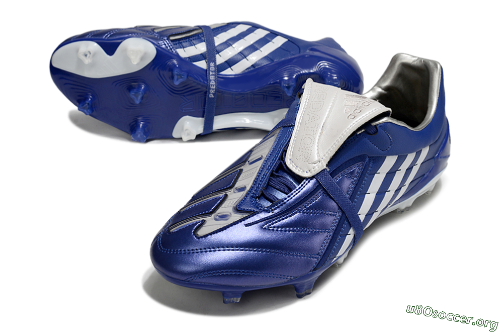 Adidas Predator Accelerator FG Football Boots - Blue/White 0