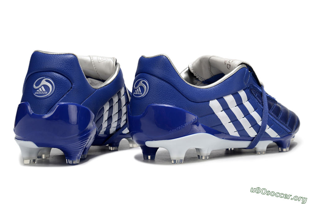 Adidas Predator Accelerator FG Football Boots - Blue/White 6