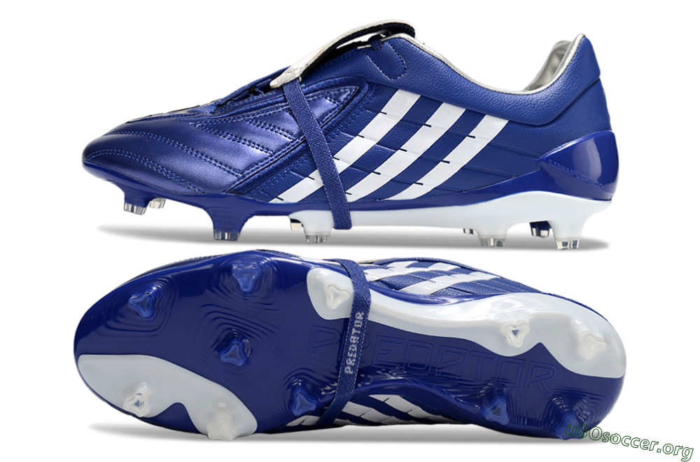 Adidas Predator Accelerator FG Football Boots - Blue/White 1