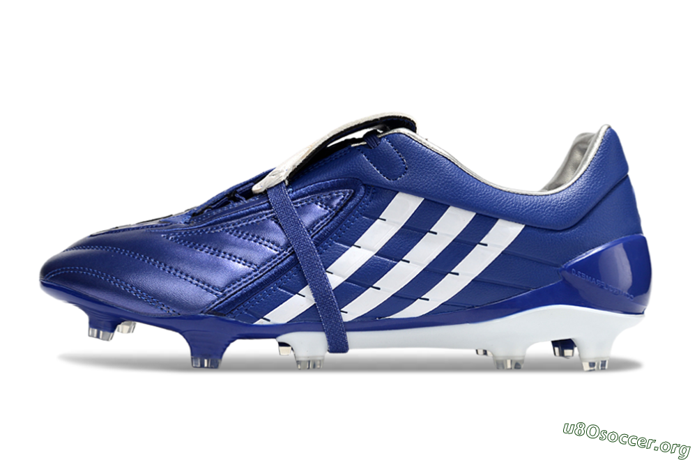 Adidas Predator Accelerator FG Football Boots - Blue/White 3