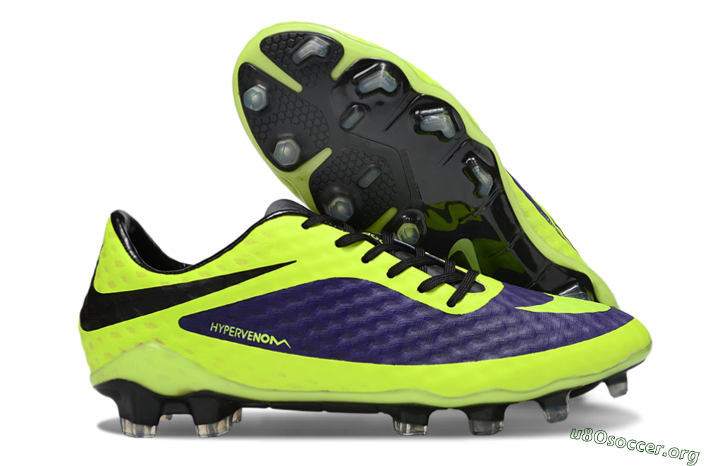 Nike Hypervenom Phantom Rgn SE FG Football Boots - Yellow/Blue/Black 2
