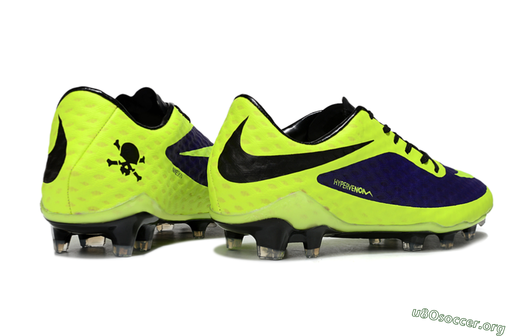 Nike Hypervenom Phantom Rgn SE FG Football Boots - Yellow/Blue/Black 6