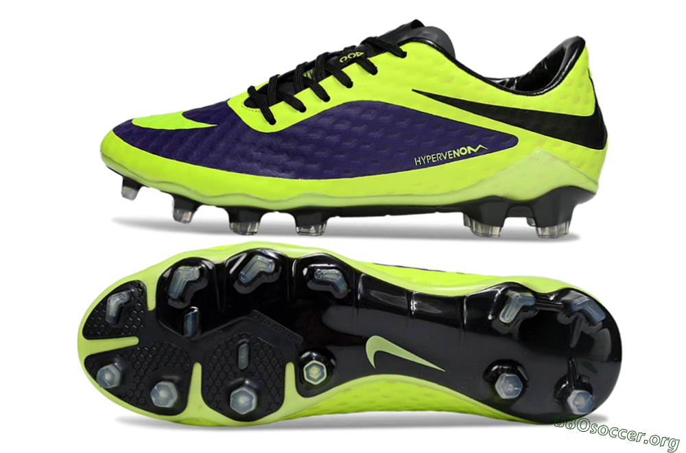 Nike Hypervenom Phantom Rgn SE FG Football Boots - Yellow/Blue/Black 1