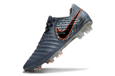 Nike Tiempo Legend 10 Elite FG Football Boots - Grey/Black/Red