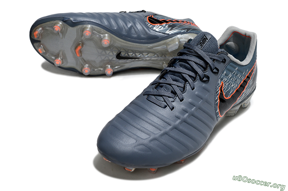 Nike Tiempo Legend 10 Elite FG Football Boots - Grey/Black/Red 0
