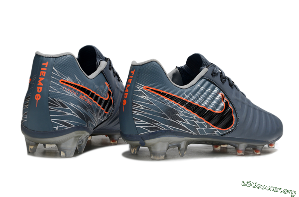Nike Tiempo Legend 10 Elite FG Football Boots - Grey/Black/Red 6