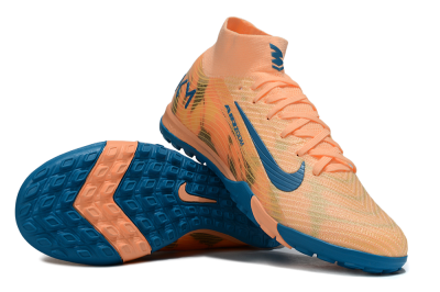 Nike Air Zoom Mercurial Superfly 10 Elite TF Football Shoes - Pink/Blue/Yellow