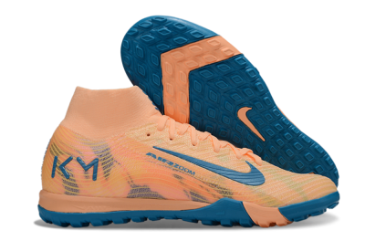 Nike Air Zoom Mercurial Superfly 10 Elite TF Football Shoes - Pink/Blue/Yellow