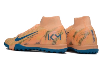 Nike Air Zoom Mercurial Superfly 10 Elite TF Football Shoes - Pink/Blue/Yellow