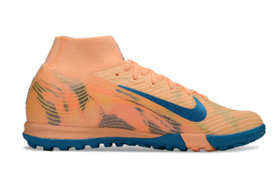 Nike Air Zoom Mercurial Superfly 10 Elite TF Football Shoes - Pink/Blue/Yellow