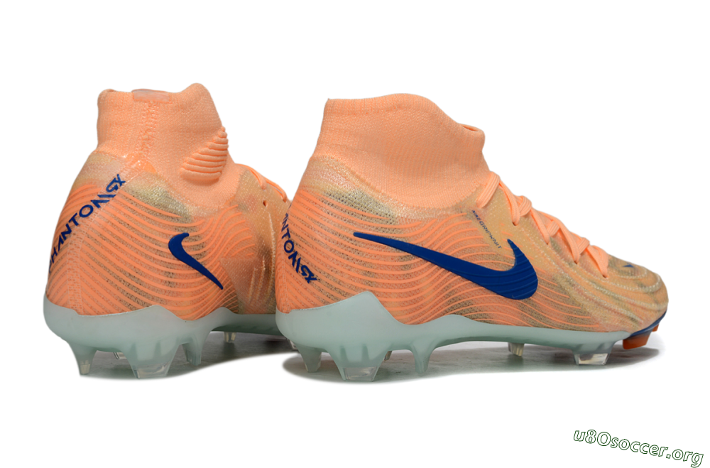 Nike Phantom Luna Elite FG Football Boots - Pink/Blue 6