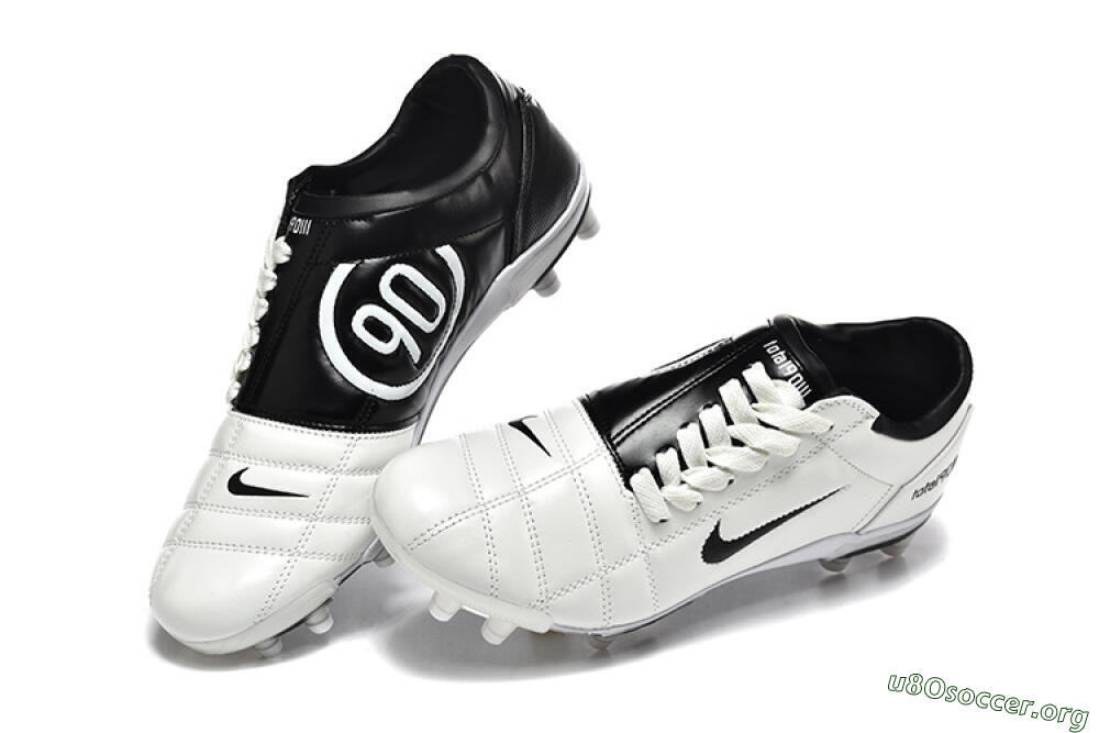 Nike Air Zoom Total 90 III FG Football Boots - White/Black 6
