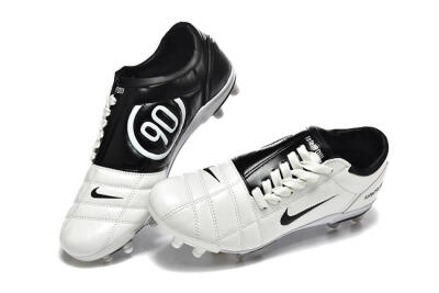 Nike Air Zoom Total 90 III FG Football Boots - White/Black
