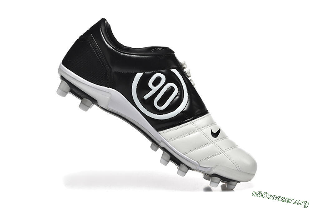 Nike Air Zoom Total 90 III FG Football Boots - White/Black 7