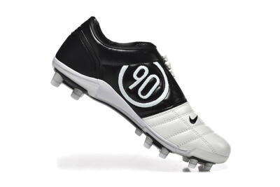 Nike Air Zoom Total 90 III FG Football Boots - White/Black