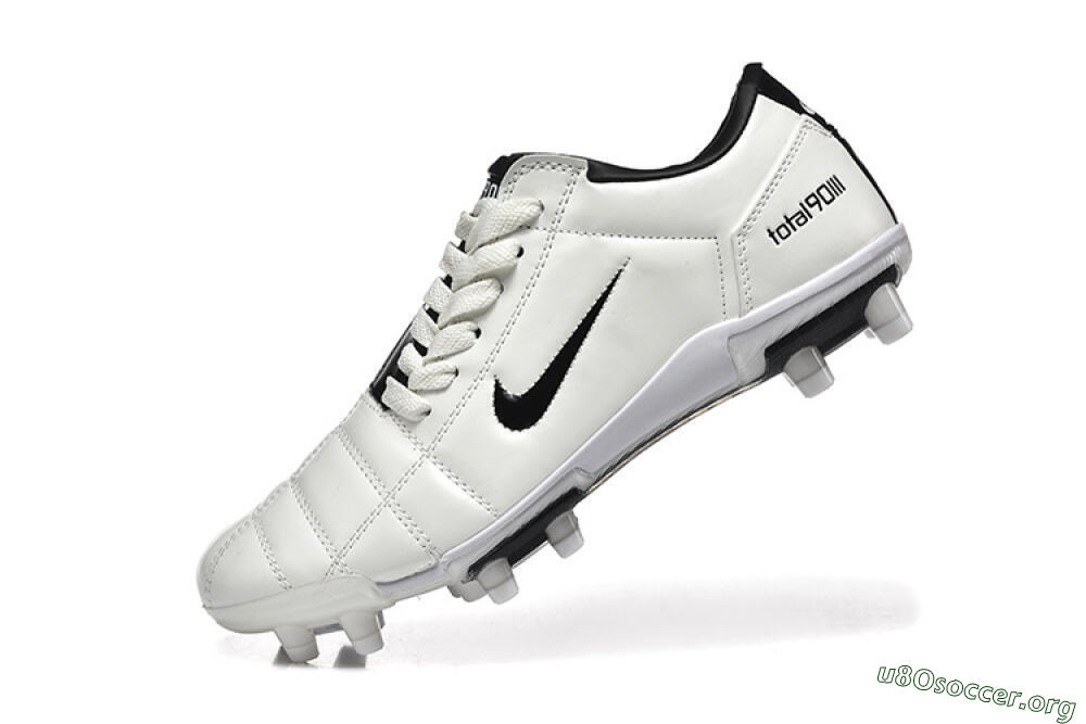 Nike Air Zoom Total 90 III FG Football Boots - White/Black 8