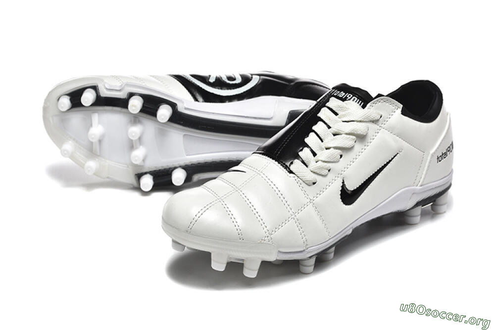Nike Air Zoom Total 90 III FG Football Boots - White/Black 0