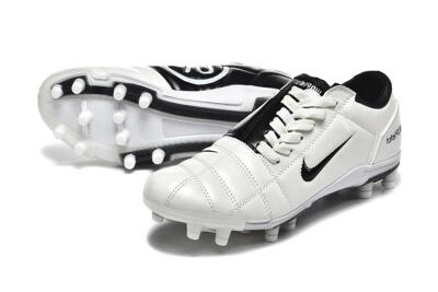 Nike Air Zoom Total 90 III FG Football Boots - White/Black