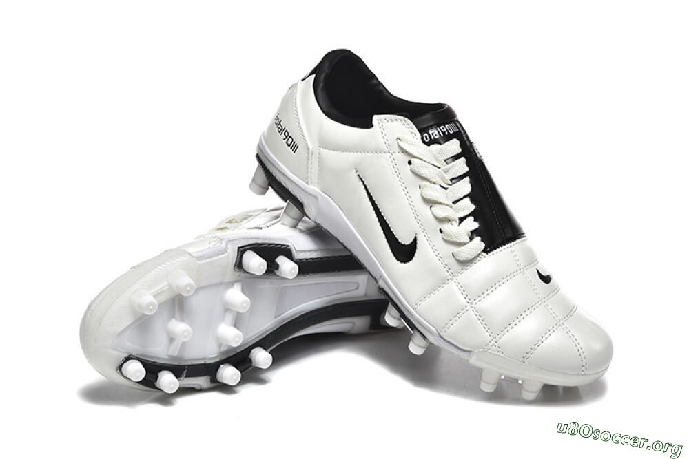 Nike Air Zoom Total 90 III FG Football Boots - White/Black 4