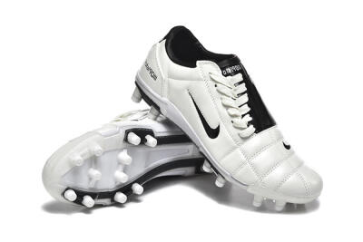 Nike Air Zoom Total 90 III FG Football Boots - White/Black