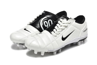 Nike Air Zoom Total 90 III FG Football Boots - White/Black
