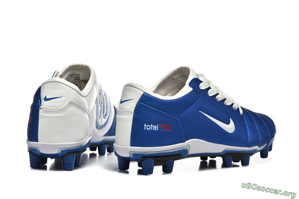 Nike Air Zoom Total 90 III FG Football Boots - Blue/White 9