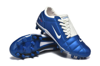Nike Air Zoom Total 90 III FG Football Boots - Blue/White