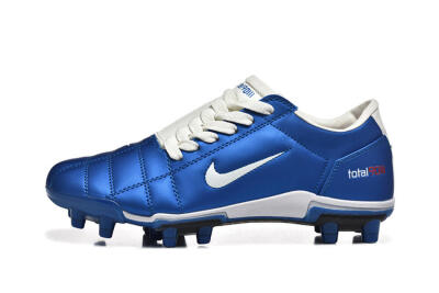 Nike Air Zoom Total 90 III FG Football Boots - Blue/White