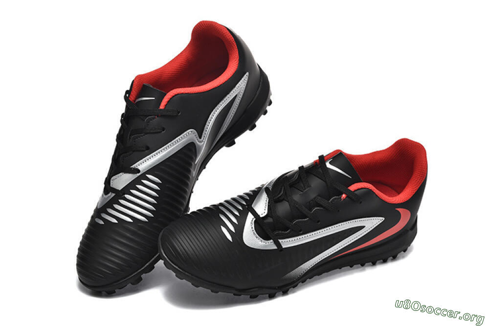 Nike Phantom 6 Elite TF Football Shoes - Blue/Silver/Red 6