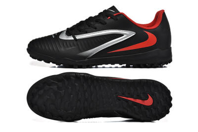 Nike Phantom 6 Elite TF Football Shoes - Blue/Silver/Red