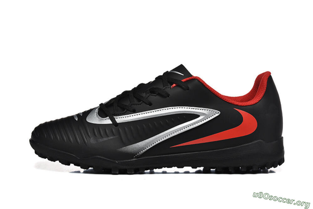 Nike Phantom 6 Elite TF Football Shoes - Blue/Silver/Red 3