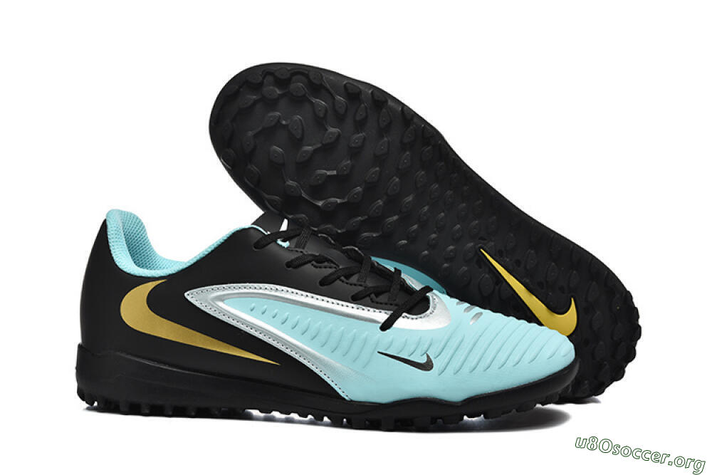 Nike Phantom 6 Elite TF Football Shoes - Jade/Silver/Black 2