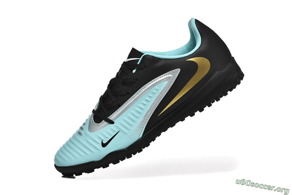 Nike Phantom 6 Elite TF Football Shoes - Jade/Silver/Black 8