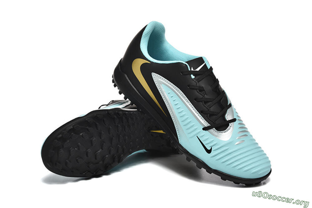 Nike Phantom 6 Elite TF Football Shoes - Jade/Silver/Black 4