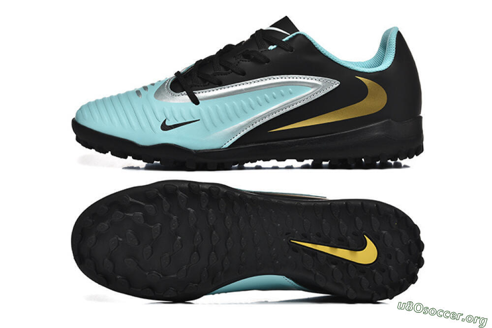 Nike Phantom 6 Elite TF Football Shoes - Jade/Silver/Black 1