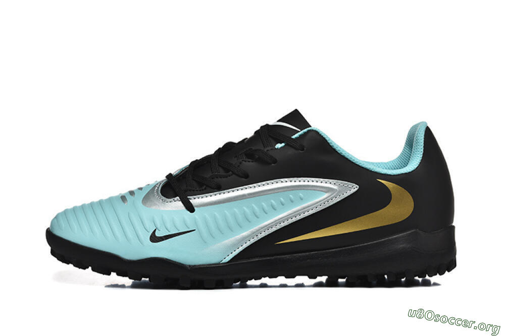Nike Phantom 6 Elite TF Football Shoes - Jade/Silver/Black 3