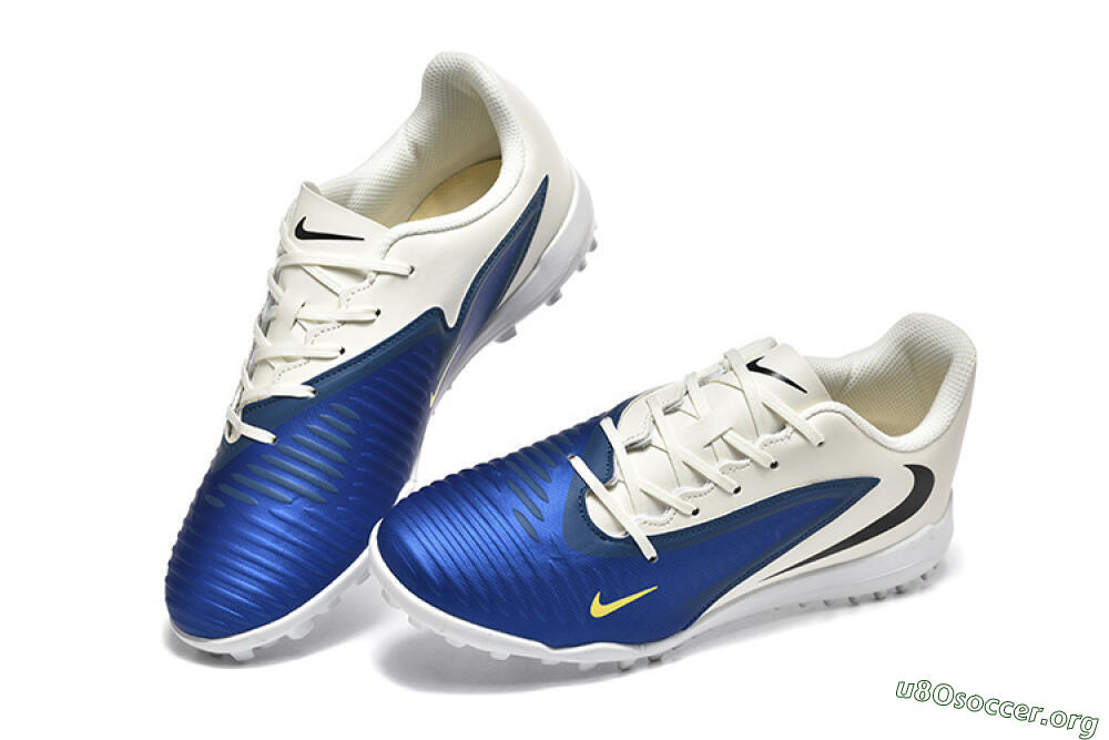 Nike Phantom 6 Elite TF Football Shoes - Blue/White/Black 6