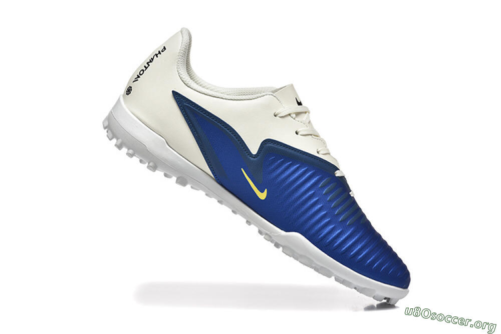 Nike Phantom 6 Elite TF Football Shoes - Blue/White/Black 7