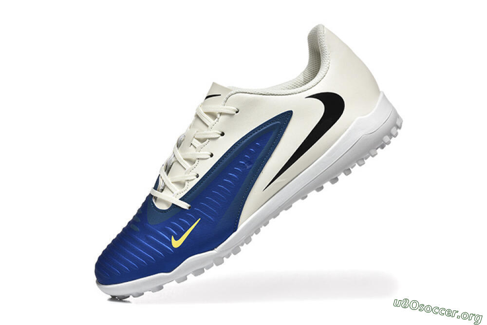 Nike Phantom 6 Elite TF Football Shoes - Blue/White/Black 8