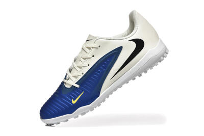 Nike Phantom 6 Elite TF Football Shoes - Blue/White/Black