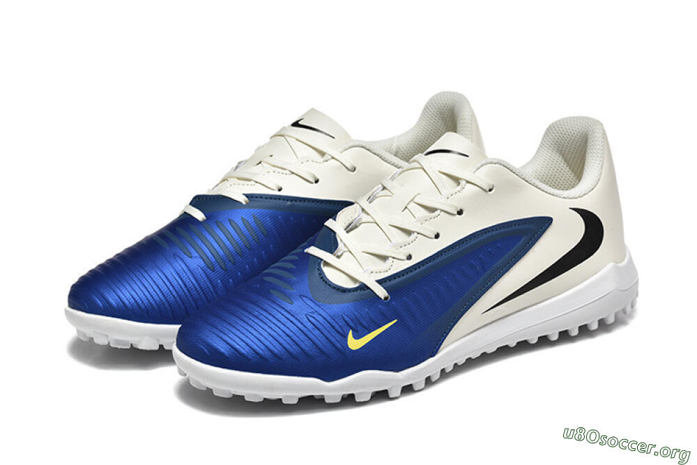 Nike Phantom 6 Elite TF Football Shoes - Blue/White/Black 5