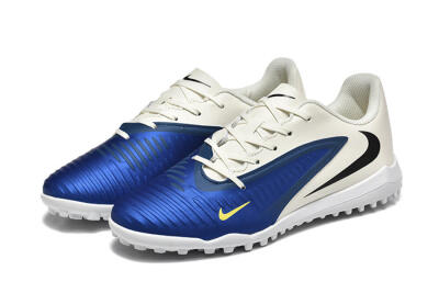 Nike Phantom 6 Elite TF Football Shoes - Blue/White/Black